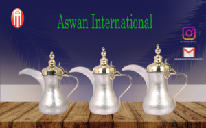 Brass Dallah Hammered Arabic coffee pot Handmade Arabic coffee maker Arabic Tea Coffee Pot <b>Copper</b> manufacturer high quality - Product Image 2