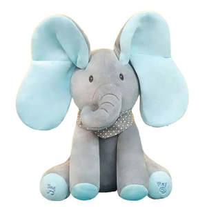 Elefante de Peluche Musical Interactivo con Sonidos para Niños - Product Image 1