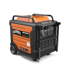Authentic-Sales GM9000iED Générateur onduleur bi-carburant 50 Amp 7600W/9000W avec démarrage à distance et détecteur de CO, Nouveau - Product Image 1