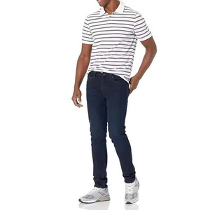 Nuevo estilo de moda High Street Ropa de hombre Polos Tallas grandes Precio barato Nueva llegada Camiseta de algodón para hombre - Product Image 4