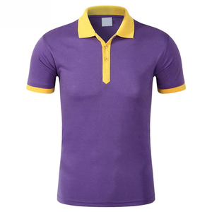 Venta al por mayor caliente en blanco Camiseta de algodón orgánico para hombres y mujeres de alta calidad redondo personalizado de talla grande polos de los hombres - Product Image 1