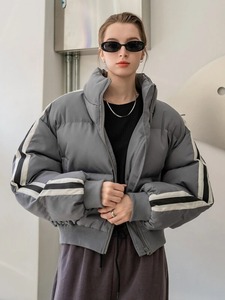 แจ็กเก็ตปลาปักเป้าสำหรับผู้หญิงกันน้ำน้ำหนักเบาระบายอากาศได้ดีสำหรับฤดูหนาวผ้าทอปิดซิป - Product Image 4