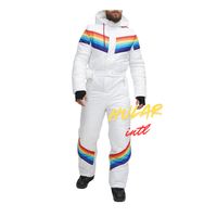Combinaison personnalisée Ski neige combinaison intégrale haute qualité rembourré chauffant imperméable coupe-vent fermeture éclair grande taille respirant