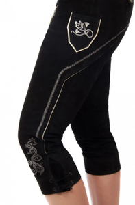 High Quality Breathable Women's <b>Lederhosen</b> Shorts Oktoberfest Bavarian Garments for Summer and Winter - Product Image 4