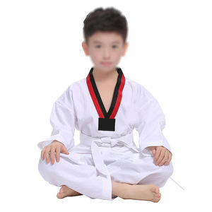 Logotipo personalizado artes marciales uniforme Jiu Jitsu Gi cuello en V 2025 Taekwondo Bjj diseño personalizado Karate desgaste uniformes - Product Image 4