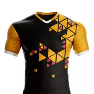 ชุดฟุตบอลแบบกำหนดเองคุณภาพสูง ออกแบบเองได้ ผลิตจากโพลีเอสเตอร์ สำหรับสโมสร พร้อมบริการ OEM - Product Image 5