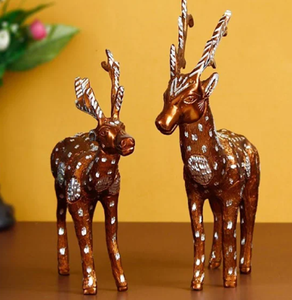 Estatuilla de animal de metal de mono sólido clásico, acento de decoración del hogar de estilo vintage para exhibición disponible a precios al por mayor - Product Image 2