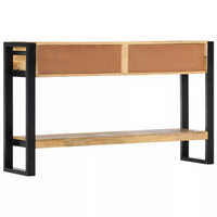Meubles industriels de style moderne, table console en bois massif à 3 tiroirs, meubles pour la maison, table console pour le salon, le couloir