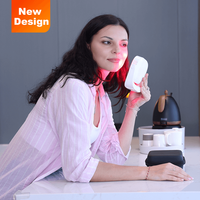 Panneau facial LED infrarouge Redfy de type sur pied pour la physiothérapie, lampe de massage, panneau de thérapie de table pour le traitement du visage
