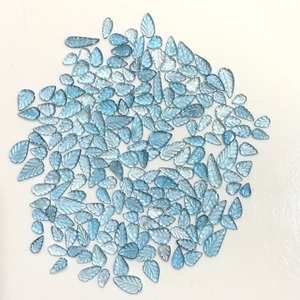 Gema de Topacio Azul Cielo Suelta en Forma de Hoja para Joyería de 6 a 12 mm - Product Image 4