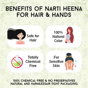 Narti <b>Henna</b> Powder Organic for Hands | Rajasthani <b>Henna</b> Powder Organic for Hands and Feet | <b>Henna</b> Mehendi Powder - Product Image 4