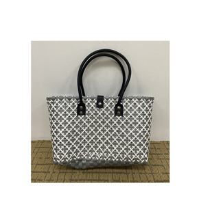 ถุงพลาสติกรีไซเคิลหลากสี/ถุงพลาสติกทอมือใช้สำหรับปาร์ตี้วันเกิดฤดูร้อนกระเป๋าชายหาด - Product Image 2