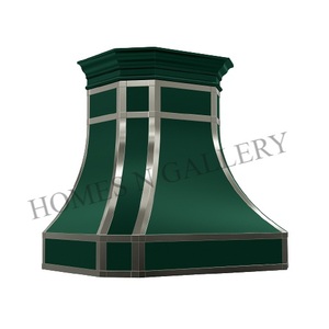 Dernière vente en vogue plusieurs couleurs en acier inoxydable cheminée murale hotte colorée et île de cuisine cheminée moderne - Product Image 3