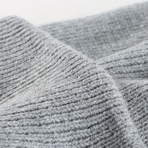 Bonnets de qualité supérieure, mode décontractée, vente en gros, logo brodé personnalisé, couleur unie, acrylique, bonnets chauds d'hiver - Product Image 4