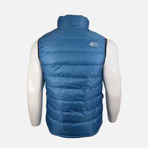 Manteau Navigate Half en duvet bleu pour hommes - Product Image 3