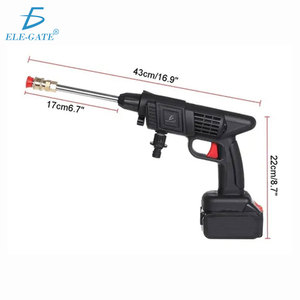 Portable 12V High Pressure <b>Washer</b> Machine 1500W Electric Power ABS Metal Material for Car Wash Cleaning Steel Metal Construction - Product Image 5