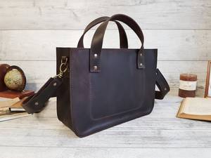 2023 Vintage classique sac à main couleur Pure élégant dame sacs fourre-tout en cuir souple femmes mode sac à bandoulière LCBB-0036 - Product Image 4