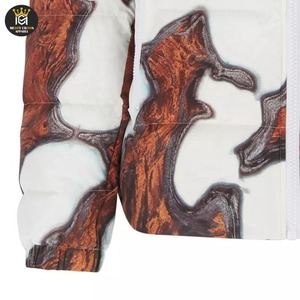 Veste d'hiver personnalisée grande taille pour hommes nouveau design coupe-vent style décontracté OEM vente en gros - Product Image 4