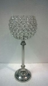 Bougeoir en cristal, décoration de la maison, autre support de bougie brillant, pour l'intérieur et l'extérieur - Product Image 3