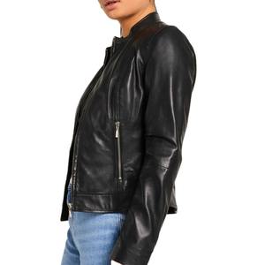 Chaqueta Bomber de PU para Mujer, Nueva Llegada 2025, Mejor Venta, Invierno, Cuello Alto, Impermeable y Cortavientos, Color Personalizado - Product Image 3