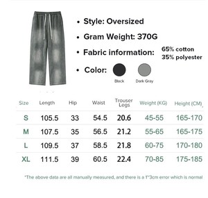 Pantalon de survêtement amincissant pour homme, pantalon de survêtement évasé unisexe, cargo - Product Image 6