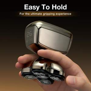 Afeitadora Corporal Magnética 6 en 1 Mejorada IPX6 para Uso en Seco/Húmedo, Lavable, para Hombres Calvos - Product Image 2