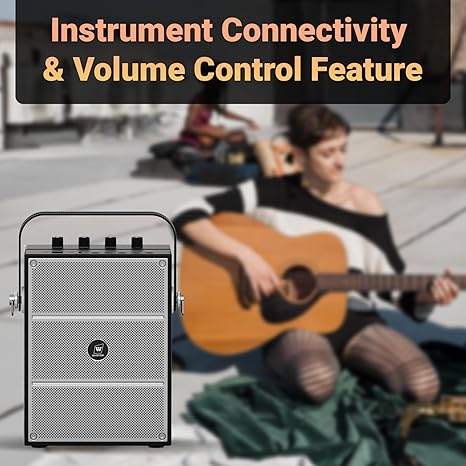 mini guitar plug in amplifier speaker