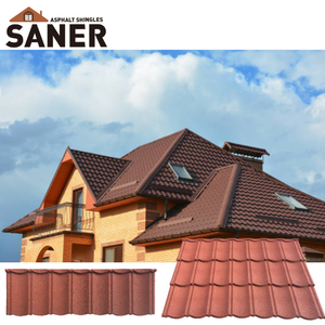 Hiện đại đá tráng sóng sắt tấm lợp đầy màu sắc mạ kẽm kim loại gạch cho căn hộ kiến trúc lợp dự án - Product Image 3