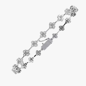 Vente chaude Design Unique Bracelet De Tennis Pour Femmes Argent 944/Moissanite Diamant 10K/14K Or Fine Jewelry Bracelet - Product Image 1