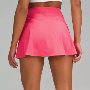 100% Cotton Maternity Natural Waist Sporty <b>Women's</b> <b>Tennis</b> <b>Skirt</b> Bulk Ready Training Workout Sports Apparel - Product Image 3