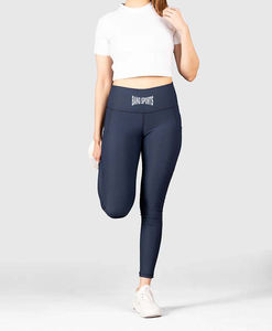 Customized High Waist Women's Plaid Gym Workout Fitness Leggings New Design Elastic Waist Closure for Running Yoga Practice - Product Image 5