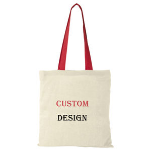 Sac fourre-tout en toile imprimé personnalisé personnalisable Sac à provisions en coton de haute qualité pour jeunes femmes directement du fabricant - Product Image 4