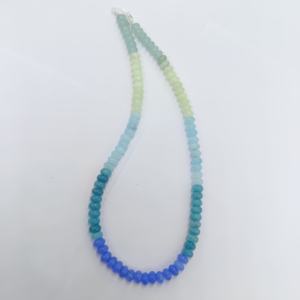 Venta caliente hermoso multicolor 8mm cuarzo liso Rondelle forma cuentas mezcla Color collar piedras preciosas cuentas al por mayor cuenta de piedra - Product Image 6