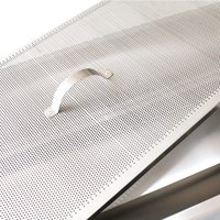 Table de décapsulage en acier inoxydable pour apiculture avec filtre à miel et bac de récupération