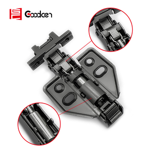 Goodcen Tốt Nhất Bán Nhôm Khung Cửa Bản Lề Tủ Mềm Đóng Thủy Lực Có Thể Điều Chỉnh Tự Động Giấu Bản Lề Nhà Bếp - Product Image 3