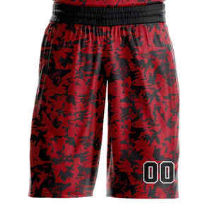 ชุดบาสเก็ตบอลผู้ชายแบบกำหนดเอง 100% โพลีเอสเตอร์ ชุดฝึกซ้อมระบายอากาศได้ดี ชุดบาสเก็ตบอล - Product Image 6