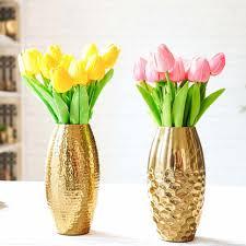 Jarrón Redondo de Aluminio Martillado Hecho a Mano para Decoración del Hogar, Bodas y Celebraciones Navideñas - Product Image 2