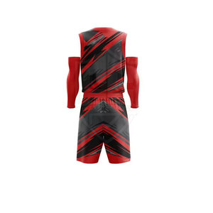 Fabricante de fábrica Kit de uniforme de baloncesto personalizado Kit de uniforme de baloncesto de último diseño - Product Image 3
