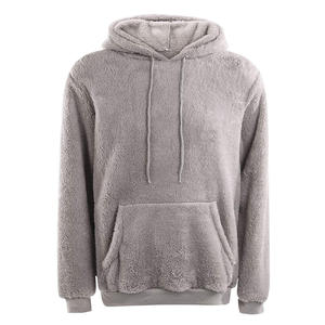 Sweat à capuche en laine pour la saison hivernale Pull pour homme Motif uni Écologique Respirant Haute qualité Vente en gros - Product Image 2