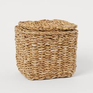 Sustainable Biodegradable Straw <b>Storage</b> Box Ecofriendly Seagrass Lidded <b>Hamper</b> Boxes Customize Accept - Product Image 2