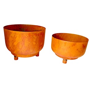 Decorative Iron <b>Planter</b> with Matt Finish Customizable Color & Durable Design for Hotels Homes Gardens & Office Decor - Product Image 6