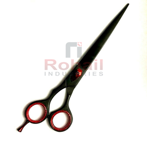 Juego de tijeras profesionales de acero inoxidable para peluquería de perros, kit de tijeras para pelo de mascotas, tijeras de corte recto - Product Image 1