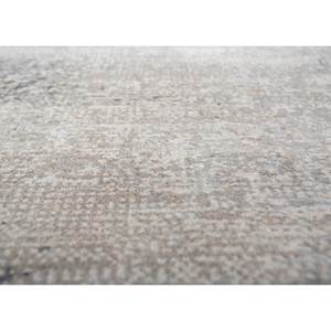 Alfombra Kavi Gris y Negra Anudada a Mano de Lana y Seda de Bambú con Patrón Abstracto Afterglow para Uso Doméstico-Eskm-04 - Product Image 3