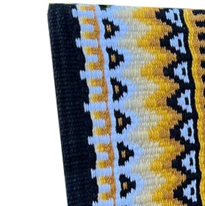 Tapis de selle western multicolore à motif Navajo, tissé à la main en laine, contourné, confortable et durable, pour cheval - Product Image 2