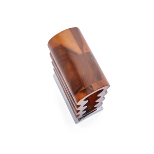 Vente en gros porte-bouteille de vin en bois d'acacia naturel accessoires décoratifs pour la décoration intérieure fabriqués au Vietnam - Product Image 3