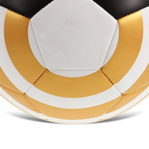 Balón de fútbol Venta caliente Material de cuero Tamaño personalizado Alto servicio OEM Mejor pelota de fútbol tendencia Mejor diseño Precio económico - Product Image 4