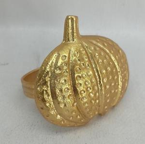 Vente chaude Or Araignée Conception Serviette Anneaux Vaisselle Titulaire Table À Manger Organisateur pour Noël De Mariage Dîner Décor En Métal - Product Image 2