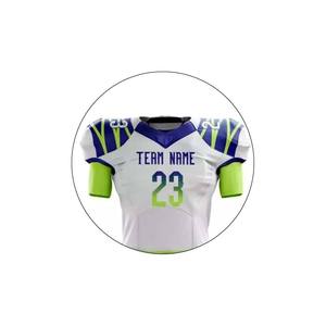 Uniforme de fútbol americano para hombre, traje deportivo, uniforme de fútbol americano con diseño personalizado y logotipo hecho en Pakistán - Product Image 2