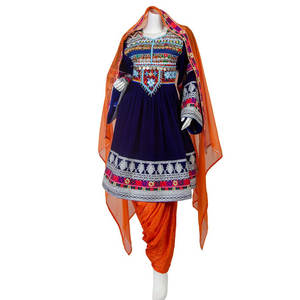 Nouvelle arrivée en gros, robe afghane personnalisée pour femmes, style 2026, robe afghane musulmane à manches longues pour femmes - Product Image 2