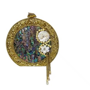 Beautiful Resin Ladies Clutch Bag for Evening Party Resin of Hot Selling Metal Chain Clutch for Women From India - Product Image 5